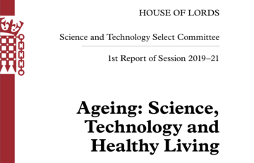 HoL ageing report front page
